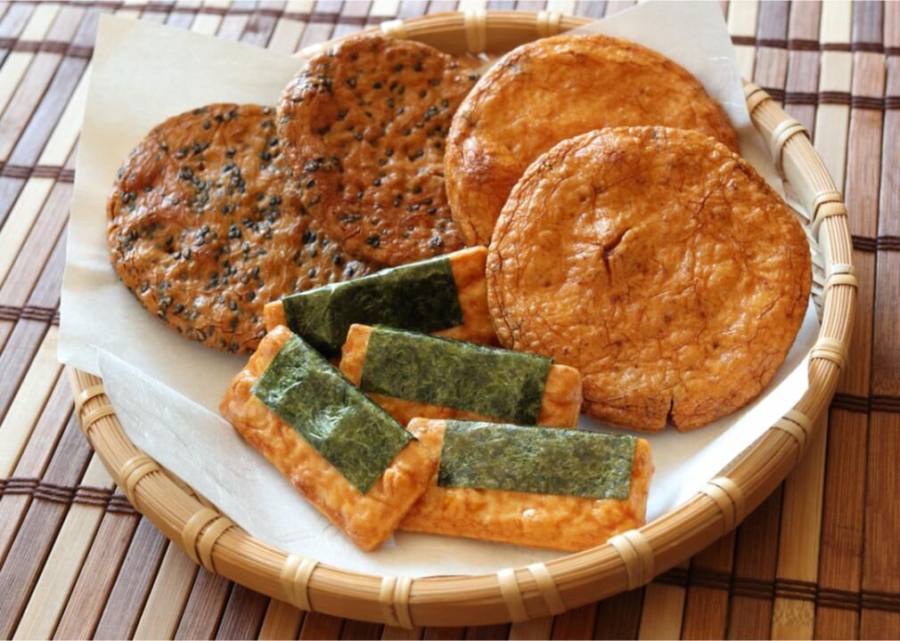 Japan: Senbei rice crackers